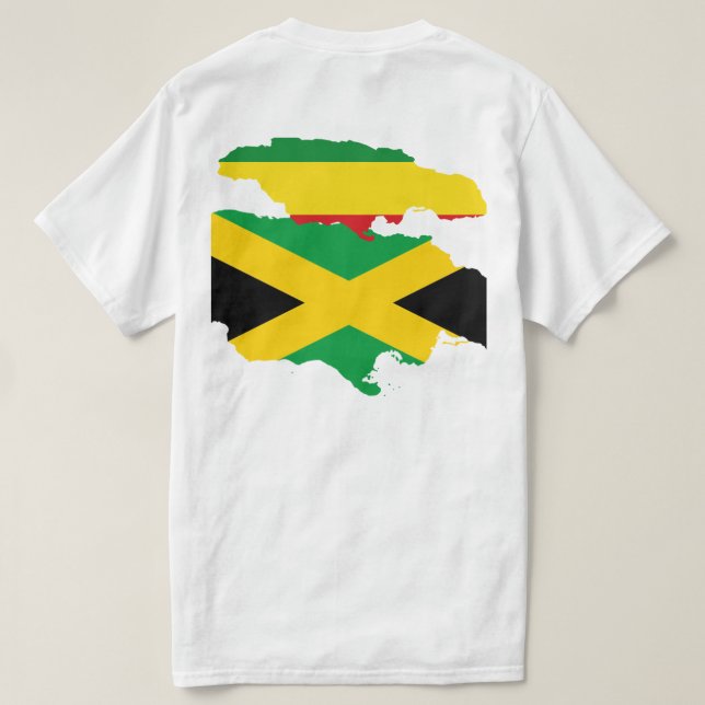 DBRay LadySensi-Jamaikanischer T - Shirt (Design Rückseite)