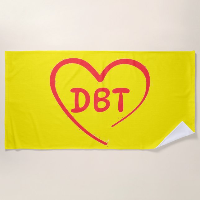DBT STRANDTUCH (Vorderseite)