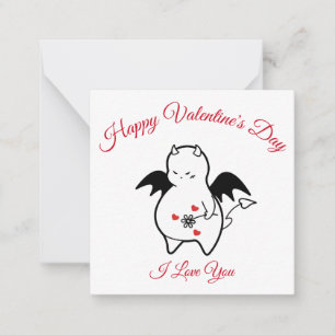 DBY Happy Valentine's Day Mitteilungskarte