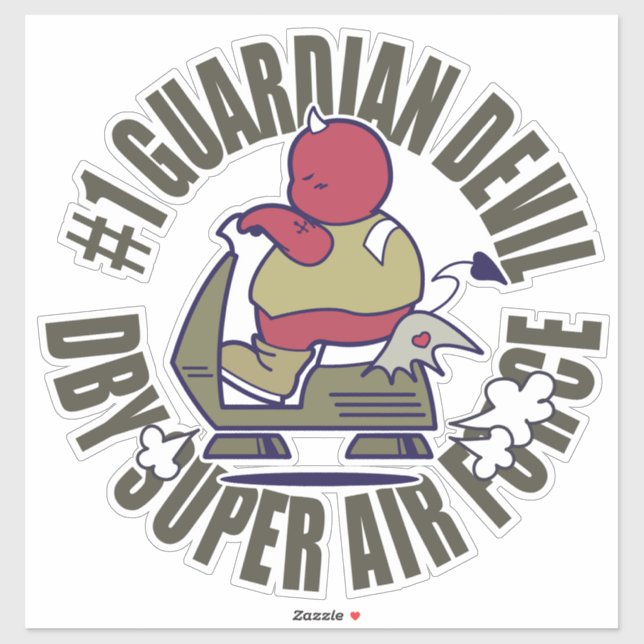 DBY Super Air Force Aufkleber (Blatt)