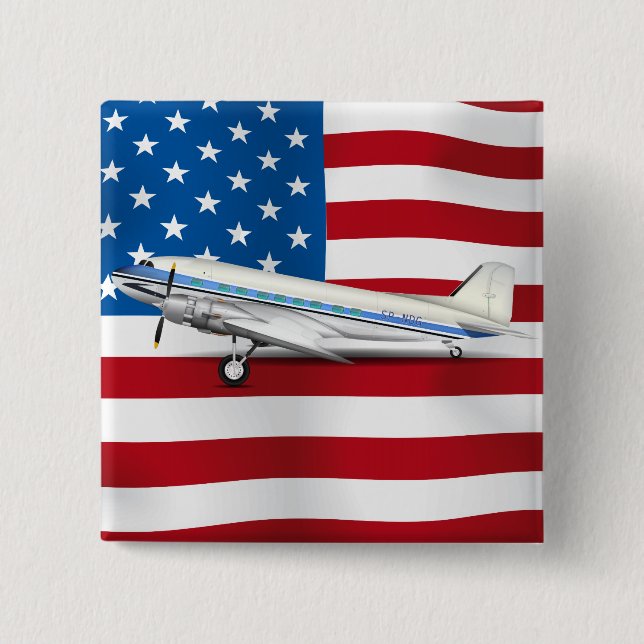 DC-3 BUTTON (Vorderseite)