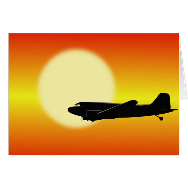 DC-3, das Sun. führt (Vorderseite (Horizontal))
