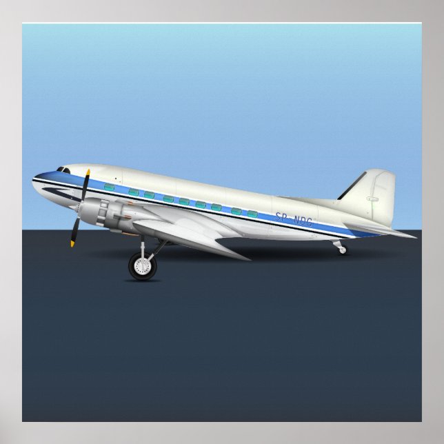 DC-3 POSTER (Vorne)
