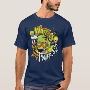 DC-Comic-Seehähne gehen Beast Boy Waffeln Waffeln T-Shirt