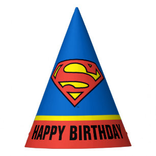 DC-Comic Superman Klassisches Logo Partyhütchen