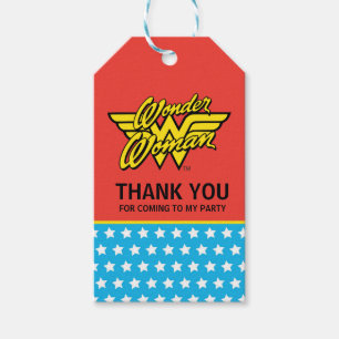 DC-Comic Wonder Woman Logo Happy Birthday Geschenkanhänger