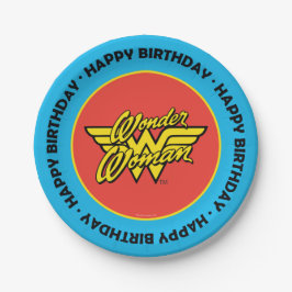 DC-Comic | Wonder Woman Logo | Happy Birthday Pappteller