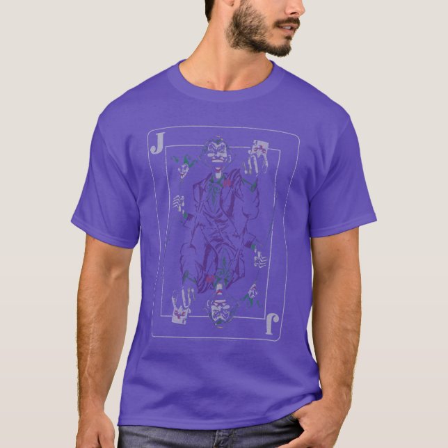 DC-Comics-Batman-Jokers-Wild-Mädchen T-Shirt (Vorderseite)