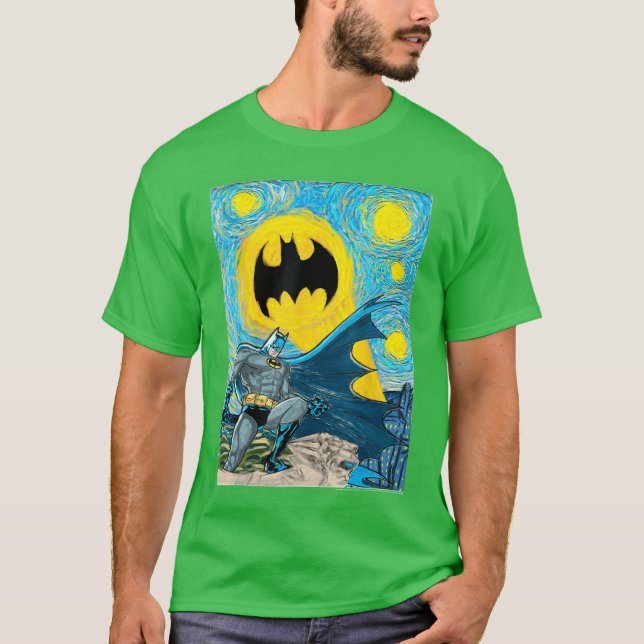 DC Comics Batman Starry Gotham friend T-Shirt (Vorderseite)