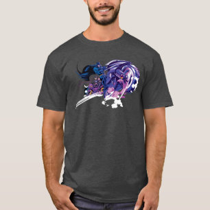DC Comics Batman und Catwoman Motorräder Mädchen T-Shirt