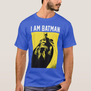 DC Comics Ich bin Batman Gelb Dunkles Poster Füllu T-Shirt