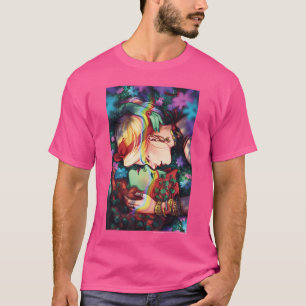 DC Comics Pride Harley Quinn Poison Ivy Nasenkonta T-Shirt