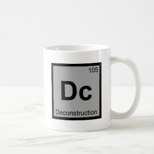 Dc - Dekonstruktions-Chemie-Periodensystem Kaffeetasse