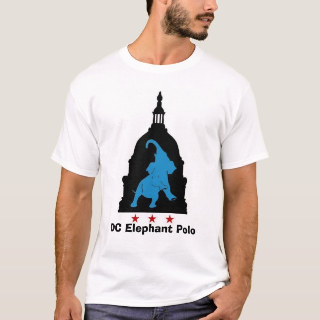 DC-Elefant-Polo-Team T-Shirt (Vorderseite)