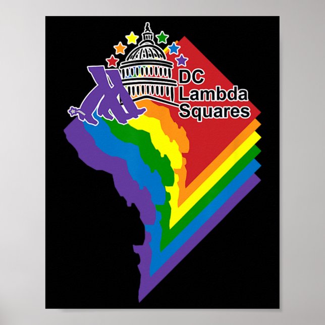 Dc Lambda Squares Apparel Poster (Vorne)