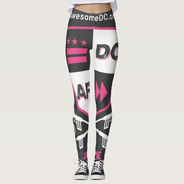 DC-Leggings der Phantastischen Foundation Leggings (Vorderseite)
