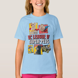DC Liga der Super-Pets Charakterpanels T-Shirt