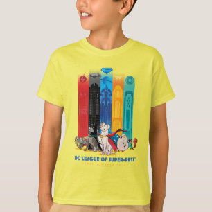 DC Liga der Super-Pets Metropolis Towers T-Shirt