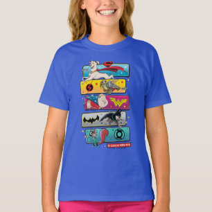 DC Liga der Super-Pets-Panels T-Shirt