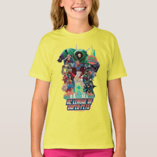 DC Liga der Super-Pets-Schlacht für Metropolis T-Shirt