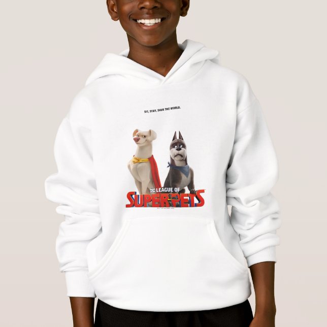 DC Liga der Theaterkunst der Super-Pets Hoodie (Vorderseite)