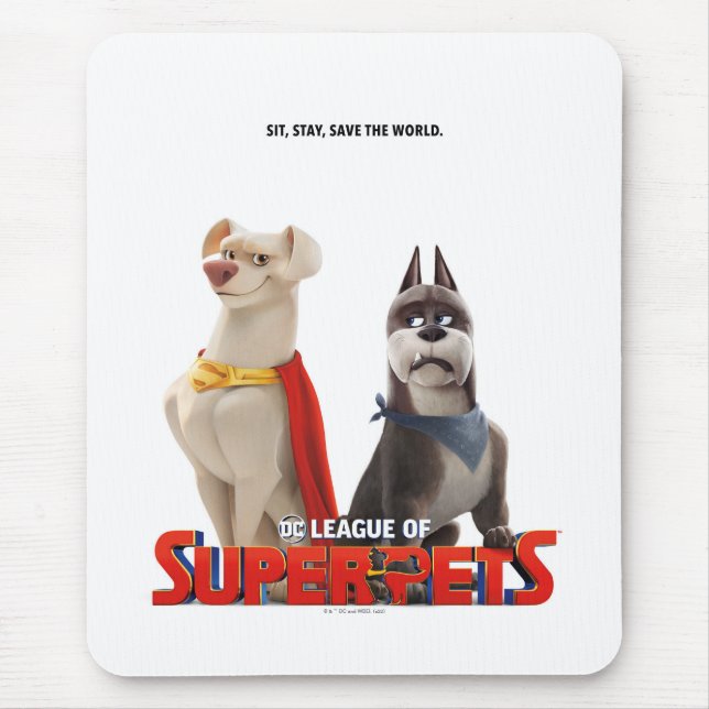 DC Liga der Theaterkunst der Super-Pets Mousepad (Vorne)