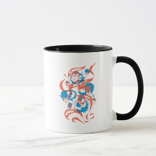 DC Originale - Logo Burst Tasse (Rechts)