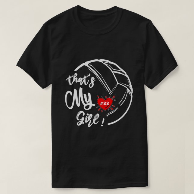 DC Personalisiert Volleyball Shirt, Volleyball Mam T-Shirt (Design vorne)