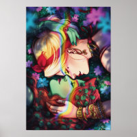 DC Pride Harley Quinn & Poison Ivy Comic Cover