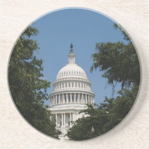 DC-Serie - USA-Hauptstadt-Gebäude Sandstein Untersetzer