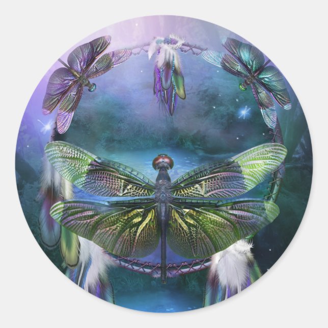 DC_Spirit of the Dragonfly Art Sticker (Vorderseite)
