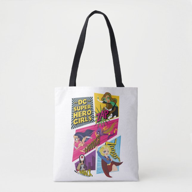 DC Super Hero Girls Action Panels Tasche (Vorderseite)