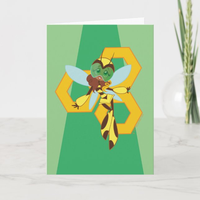 DC Super Hero Girls Bumble Bee Karte (Vorderseite)
