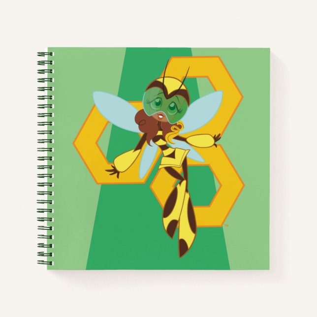 DC Super Hero Girls Bumble Bee Notizbuch (Vorderseite)