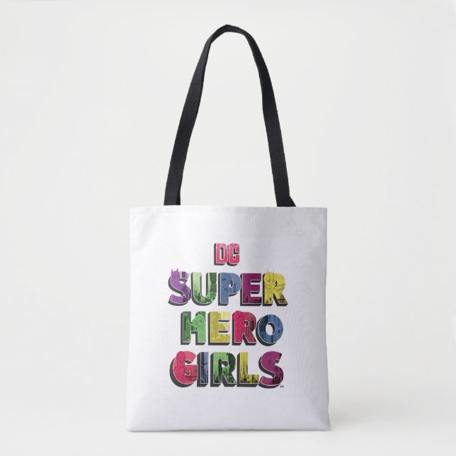 DC Super Hero Girls City Letters Tasche (Vorderseite)