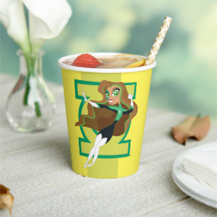 DC Super Hero Girls Green Lantern Pappbecher