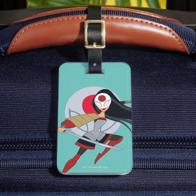 DC Super Hero Girls Katana Gepäckanhänger (Vorderseite Insitu 2)