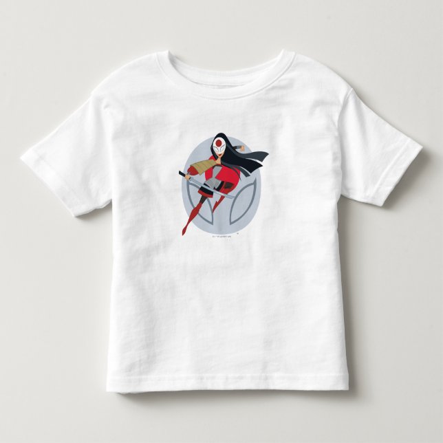 DC Super Hero Girls Katana Kleinkind T-shirt (Vorderseite)