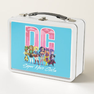 DC Super Hero Girls Lineup Metall Brotdose