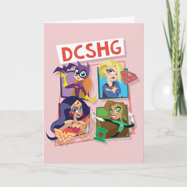 DC Super Hero Girls Quartett Karte (Vorderseite)