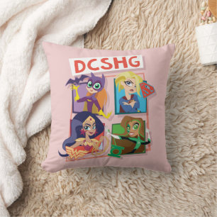 DC Super Hero Girls Quartett Kissen