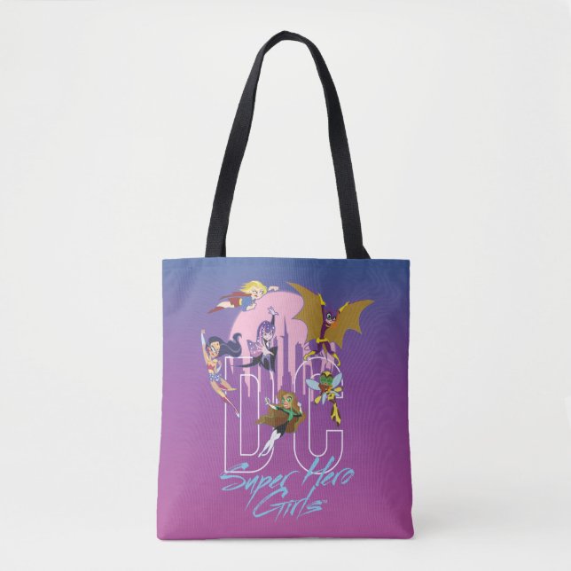 DC Super Hero Girls Skyline Tasche (Vorderseite)