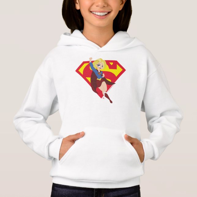 DC Super Hero Girls Supergirl Hoodie (Vorderseite)