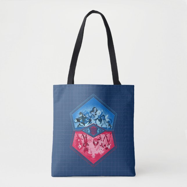 DC Super Hero Girls Teamwork Battle Tasche (Vorderseite)