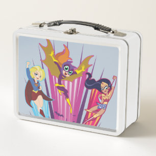 DC Super Hero Girls Trio Metall Brotdose