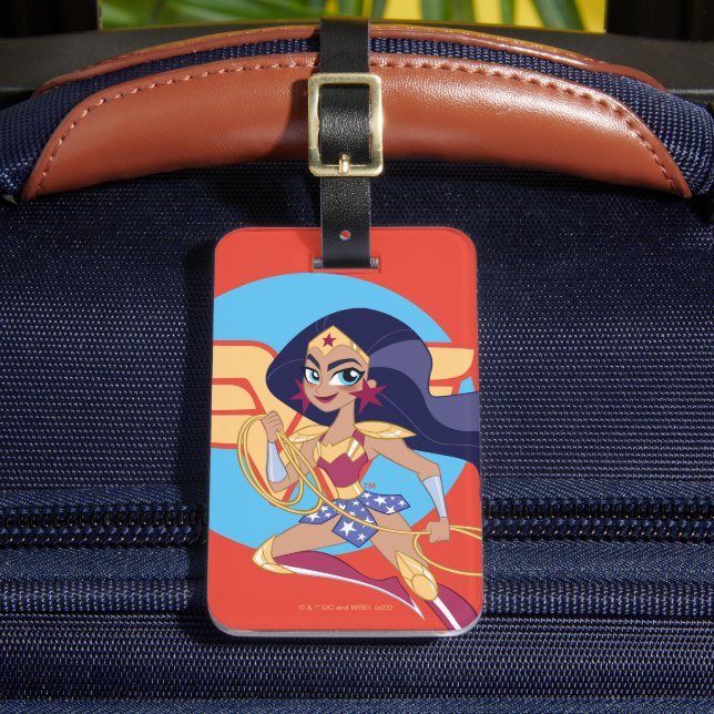 DC Super Hero Girls Wonder Woman Gepäckanhänger (Vorderseite Insitu 2)