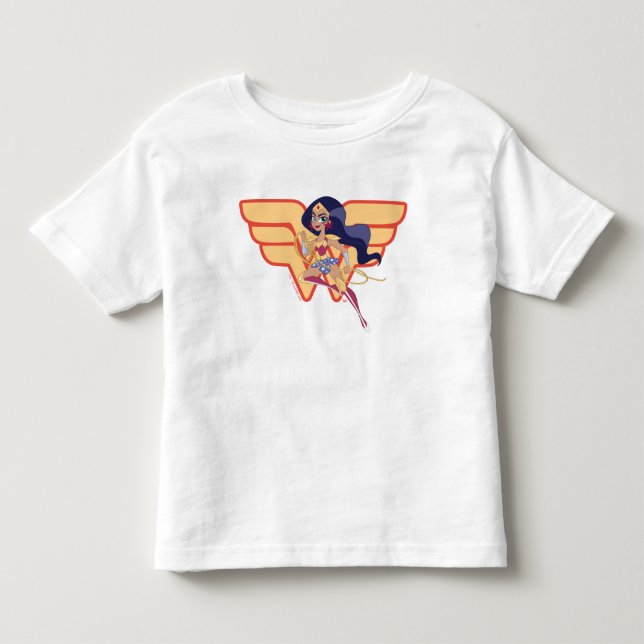 DC Super Hero Girls Wonder Woman Kleinkind T-shirt (Vorderseite)
