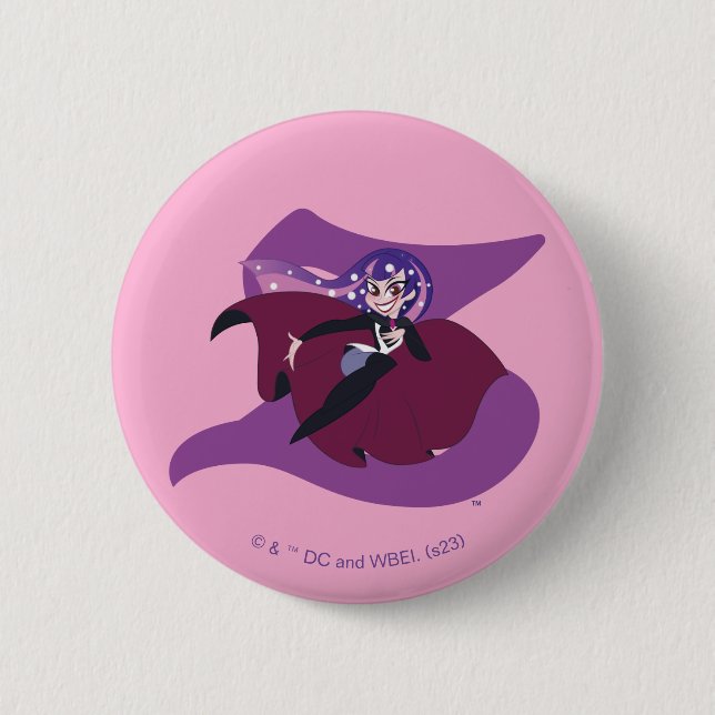 DC Super Hero Girls Zatanna Button (Vorderseite)