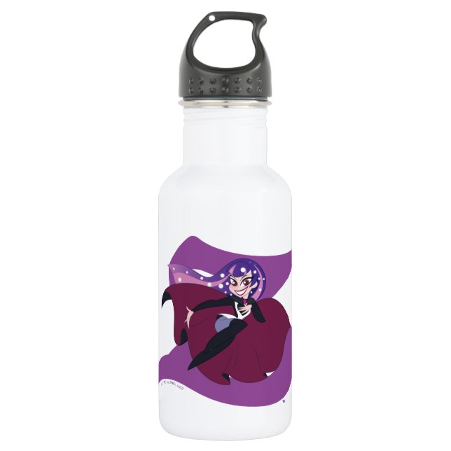 DC Super Hero Girls Zatanna Edelstahlflasche (Vorderseite)