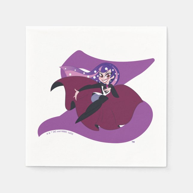 DC Super Hero Girls Zatanna Serviette (Vorderseite)